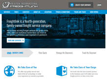 Tablet Screenshot of freightlink.net