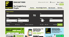 Desktop Screenshot of freightlink.co.uk