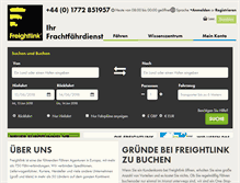 Tablet Screenshot of freightlink.de
